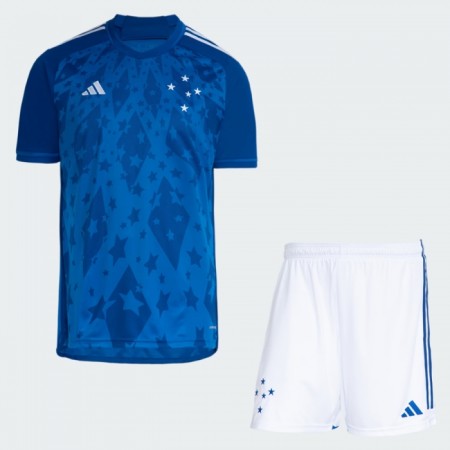 Virallinen pelipaita Cruzeiro Koti 2024-25 Lyhythihainen - Lasten ( + Lyhyet housut ) Virallinen pelipaita Cruzeiro Koti 2024-25 Lyhythihainen - Lasten ( + Lyhyet housut )